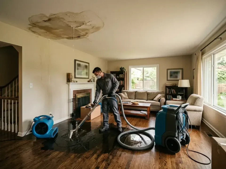attic-pipe-burst-ceiling-drip-008 — frequently asked questions, Water Damage Restoration & Carpet Care in Granite Shoals, TX